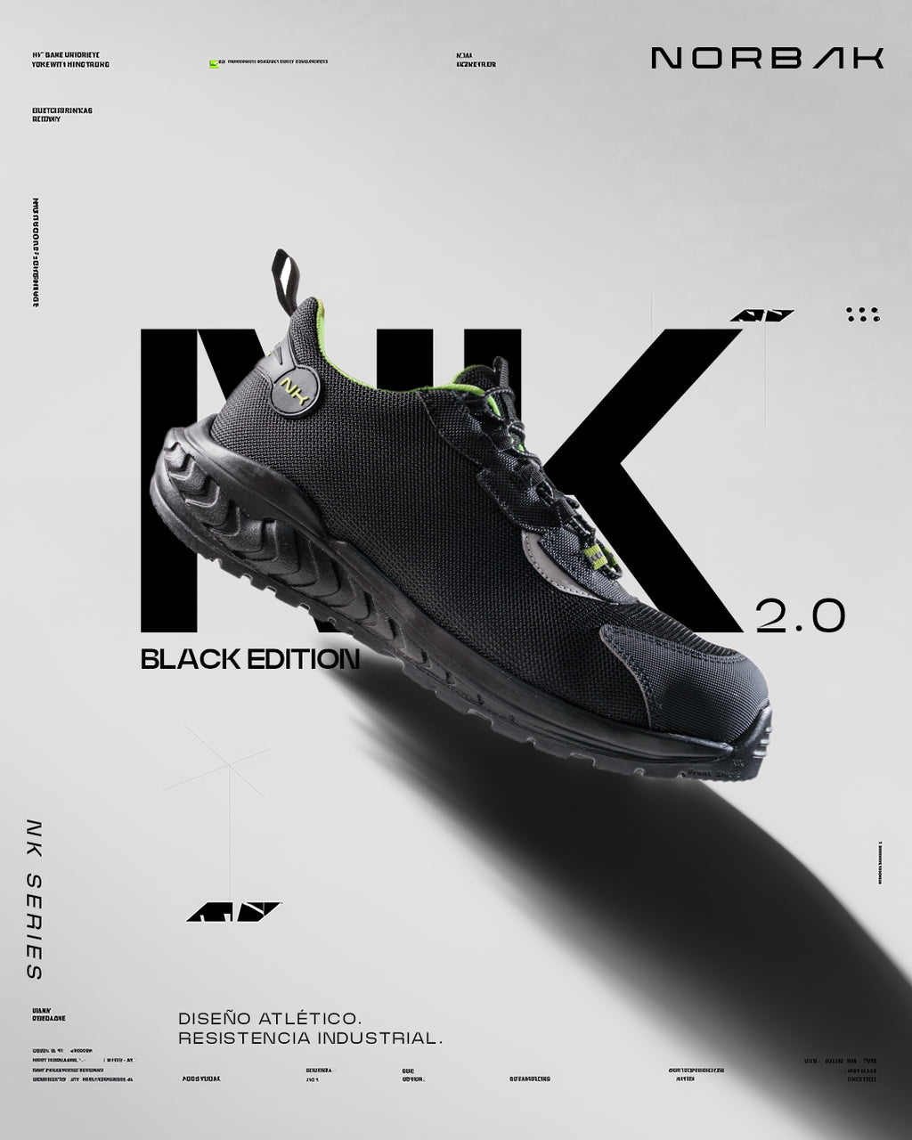 Tenis NK 2.0 Black Easy Lace